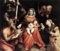 Mystische Vermählung der St Catherine 1524 Renaissance Lorenzo Lotto